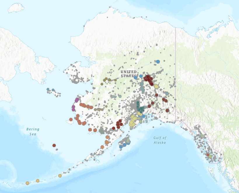 Alaska BEAD Awards Map